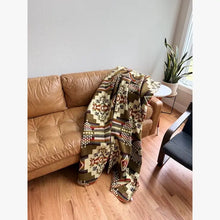 Load image into Gallery viewer, Andean Alpaca Wool Blanket - Sandstone