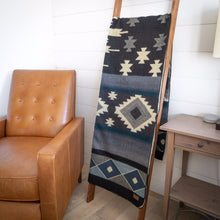 Load image into Gallery viewer, Andean Alpaca Wool Blanket - Midnight