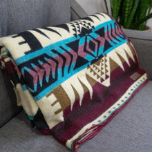 Load image into Gallery viewer, Andean Alpaca Wool Blanket - Southwest