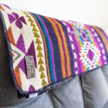 Load image into Gallery viewer, Andean Alpaca Wool Blanket - Amethyst