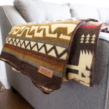 Load image into Gallery viewer, Andean Alpaca Wool Blanket - Mountain