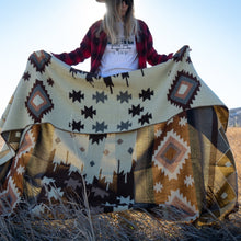 Load image into Gallery viewer, Andean Alpaca Wool Blanket - Mojave