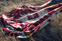 Load image into Gallery viewer, Andean Alpaca Wool Blanket - Rojo