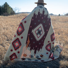 Load image into Gallery viewer, Andean Alpaca Wool Blanket - Rojo