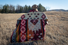 Load image into Gallery viewer, Andean Alpaca Wool Blanket - Rojo