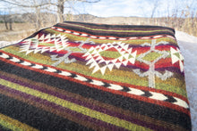Load image into Gallery viewer, Andean Alpaca Wool Blanket - Cactus