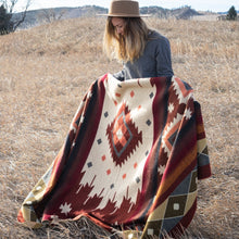 Load image into Gallery viewer, Andean Alpaca Wool Blanket - Western
