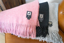 Load image into Gallery viewer, Alpaca Wool Throw Blanket - Solid Colors