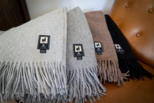 Load image into Gallery viewer, Alpaca Wool Throw Blanket - Solid Colors