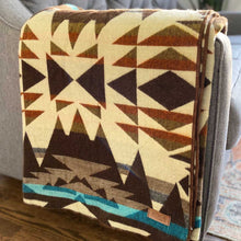 Load image into Gallery viewer, Andean Alpaca Wool Blanket - Cowboy