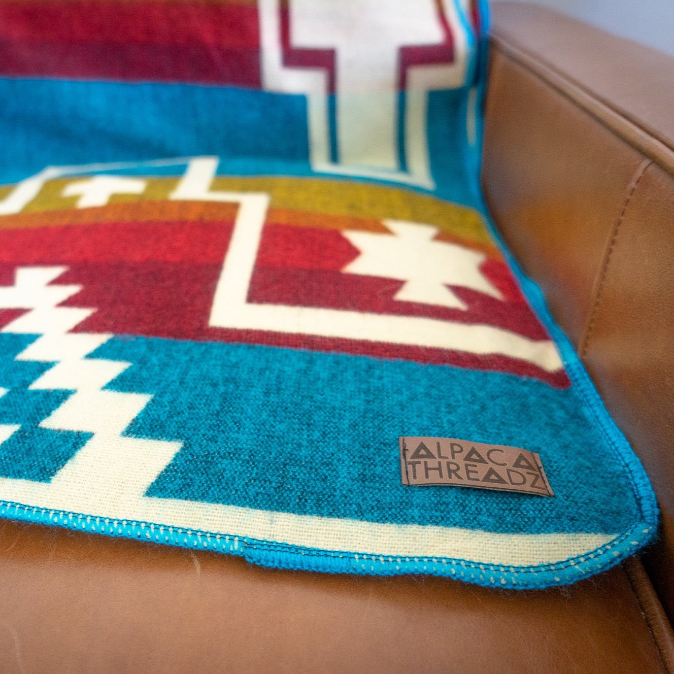 Andean Alpaca Wool Blanket - Santa Fe – Alpaca Threadz
